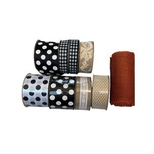 Spools of Ribbon (Lot of 8)